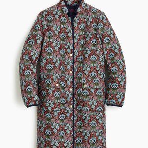 NEW J Crew Liberty Primrose Quilted Puffer Jacket